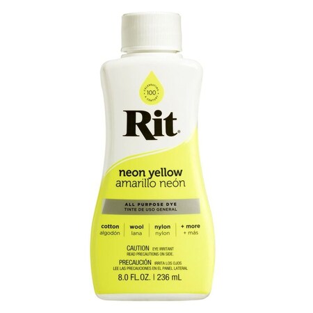 Rit 8 oz Lemon Yellow For Fabric Dye 83010